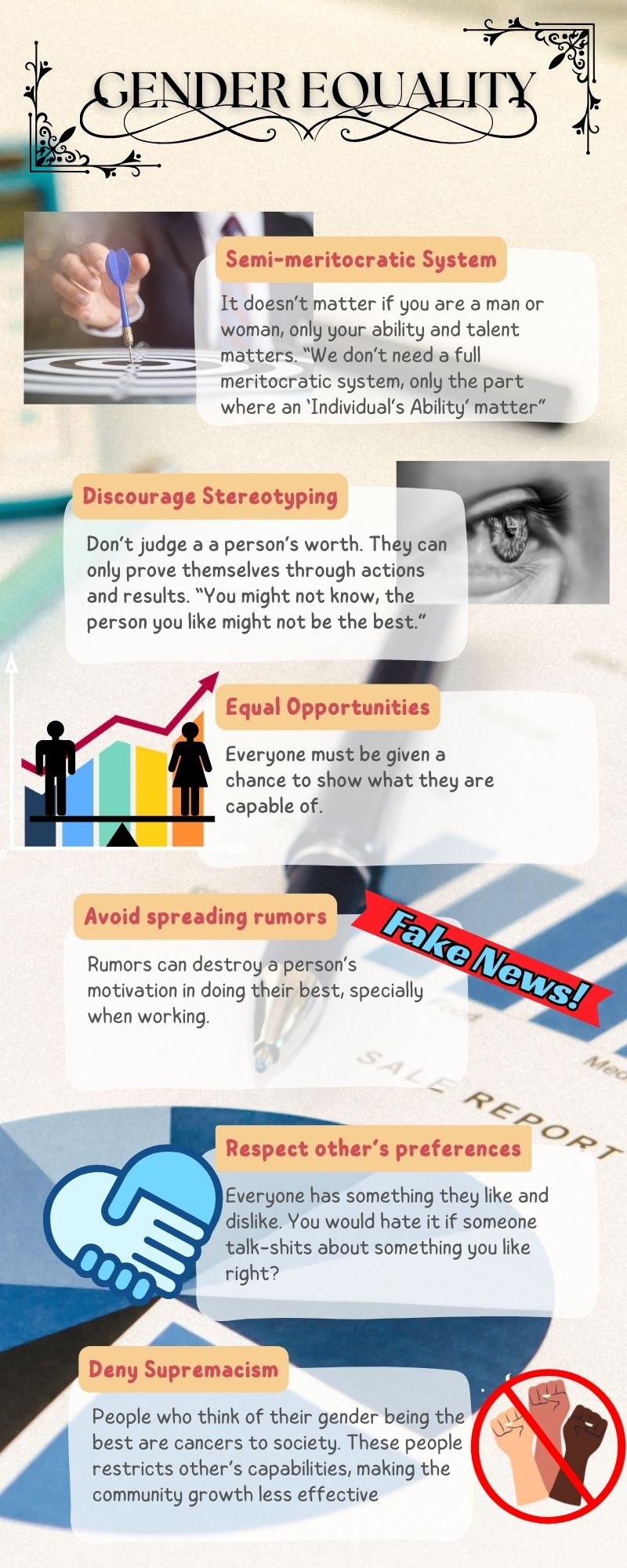 Gender Equality Poster